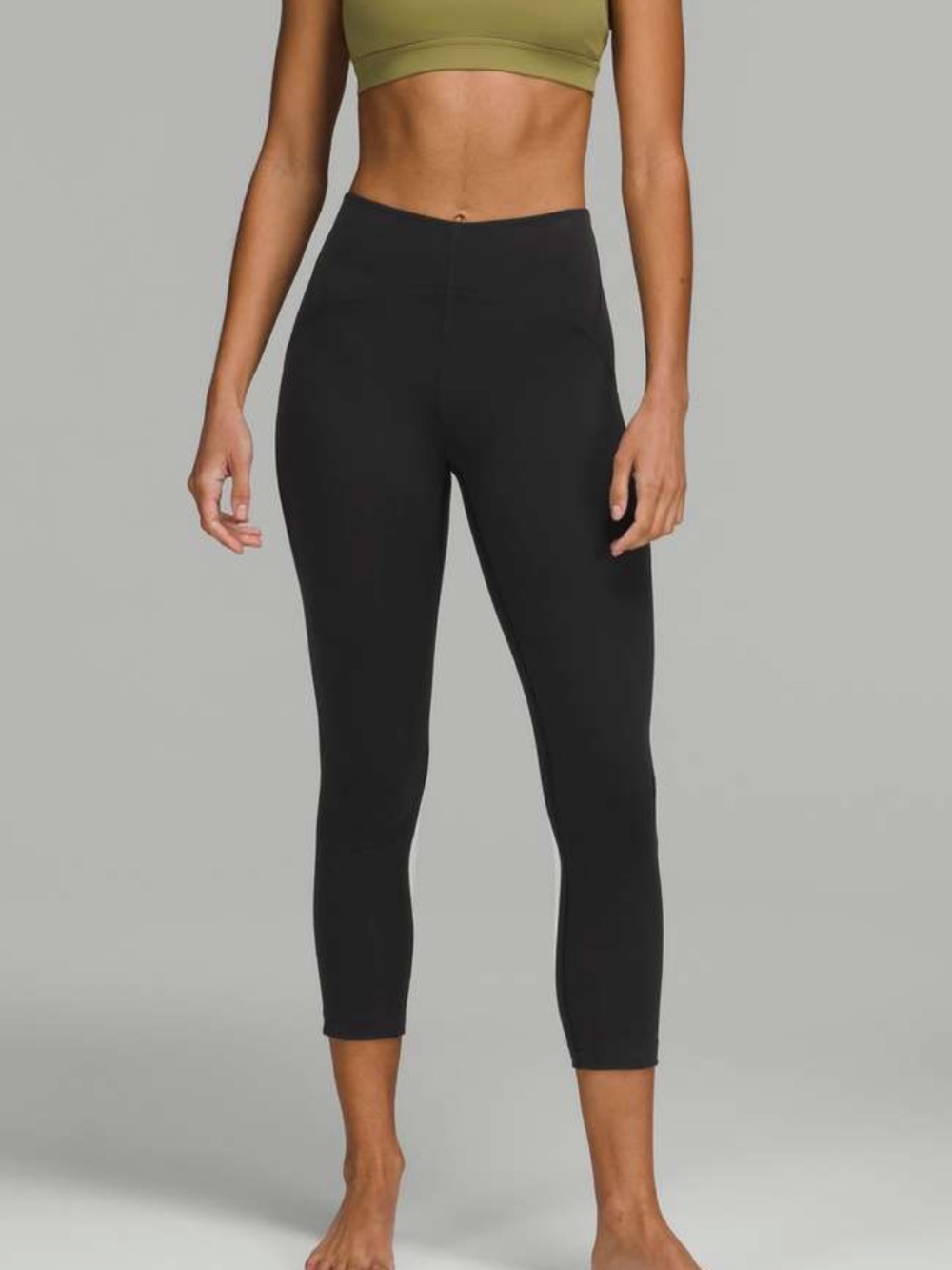 Lululemon InStill High-Rise Crop 23” in Black